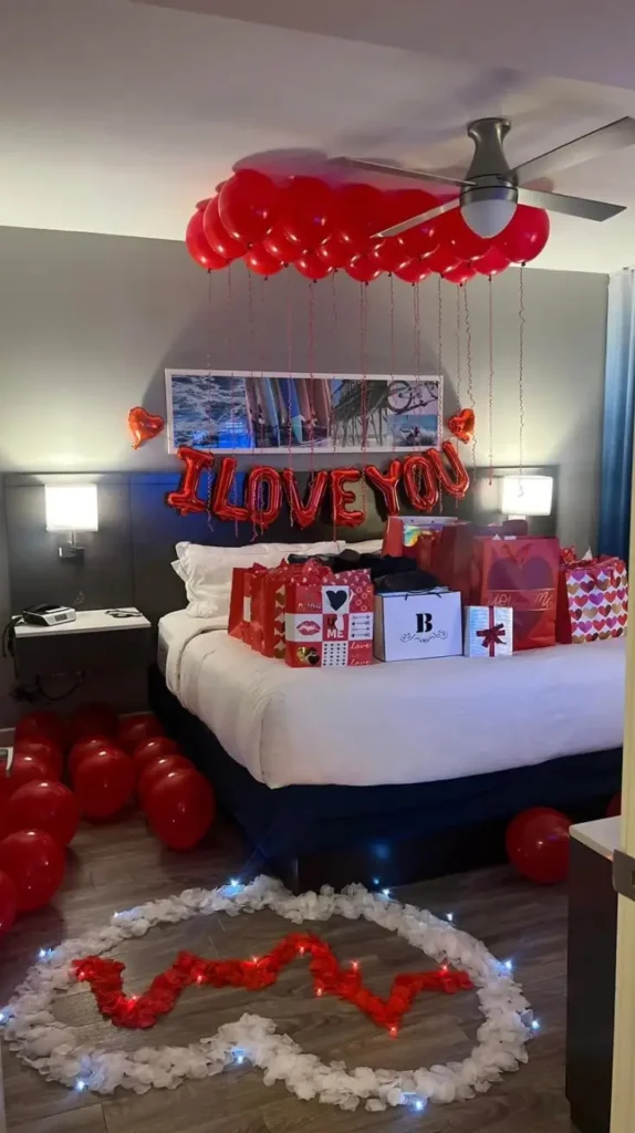 Valentines Day Bedroom Decor