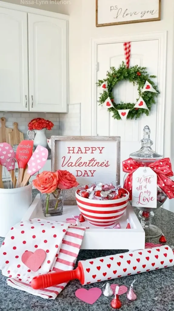 Valentines Day Kitchen Decor