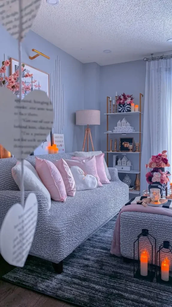 Valentines Day Living Room Decor 