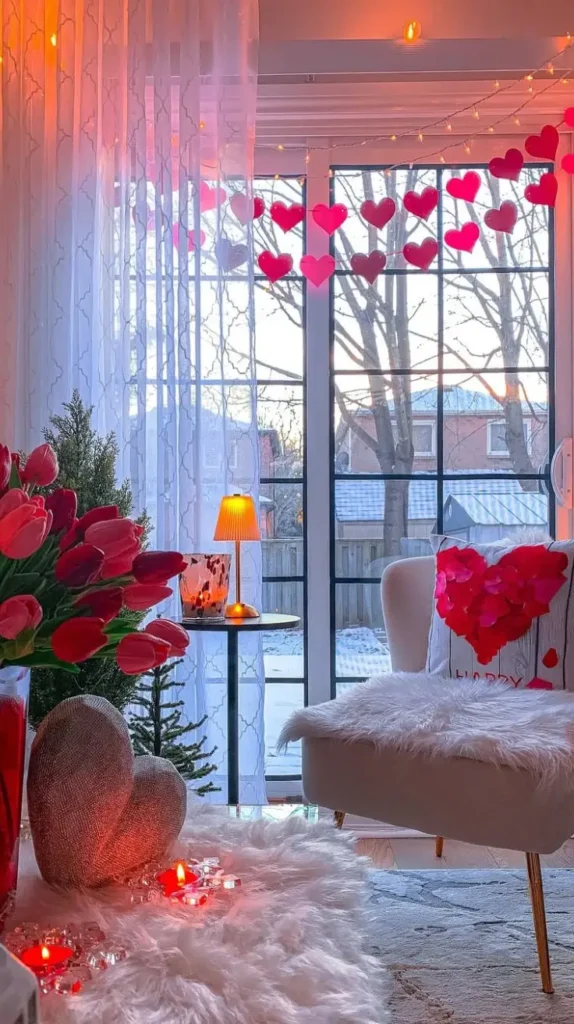 Valentines Day String Lights Decor
