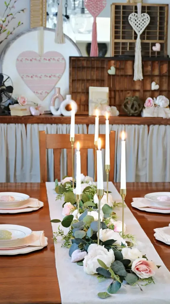 Valentine’s Vintage Romance Table