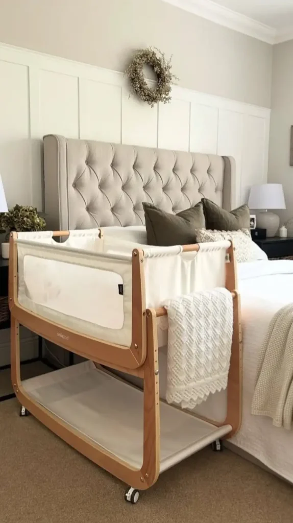 Baby Set Up in Parents Room 