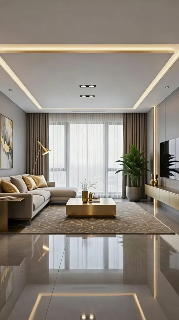 Latest Ceiling Designs for Living Room 