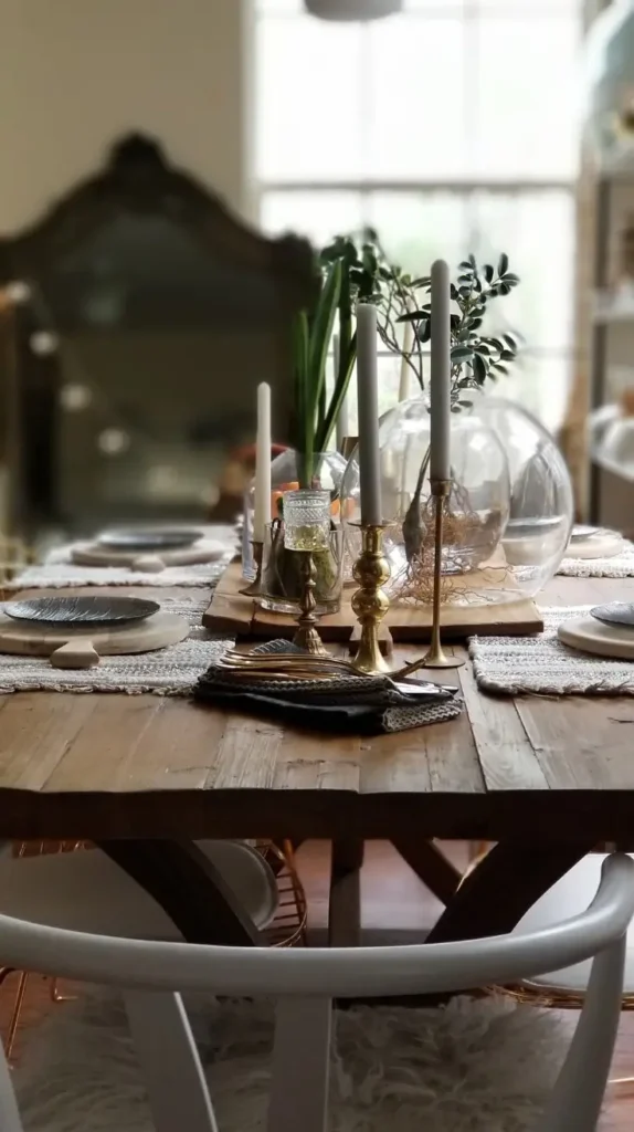 Simple Farmhouse Table Decor Ideas