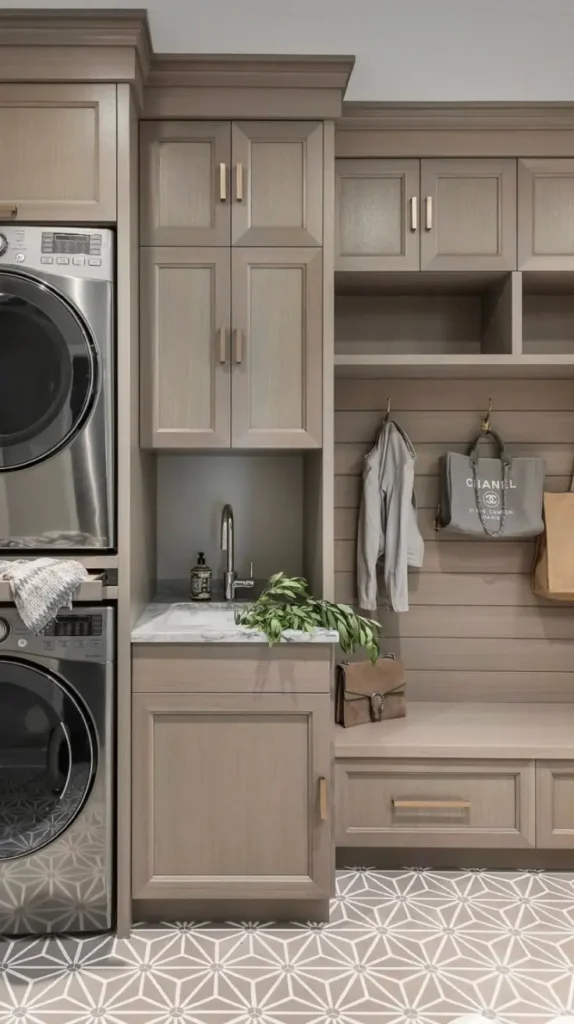 Small Narrow Laundry Room Ideas 