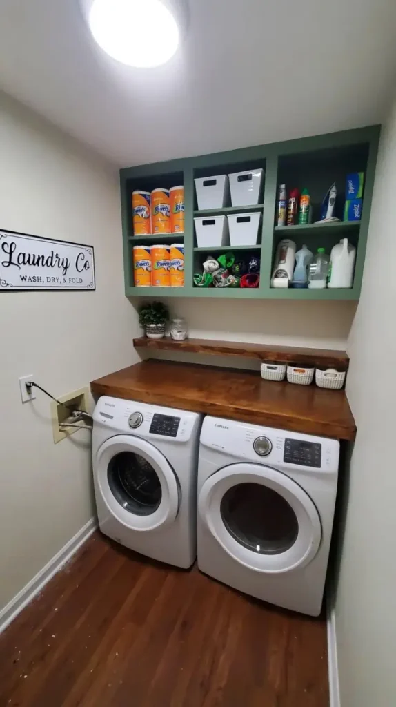 Small Narrow Laundry Room Ideas