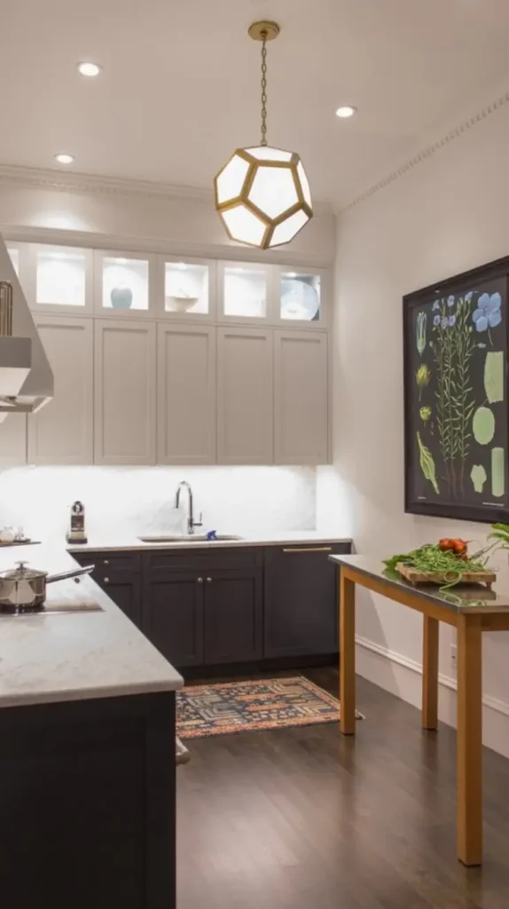 Upper Cabinet Decor Ideas