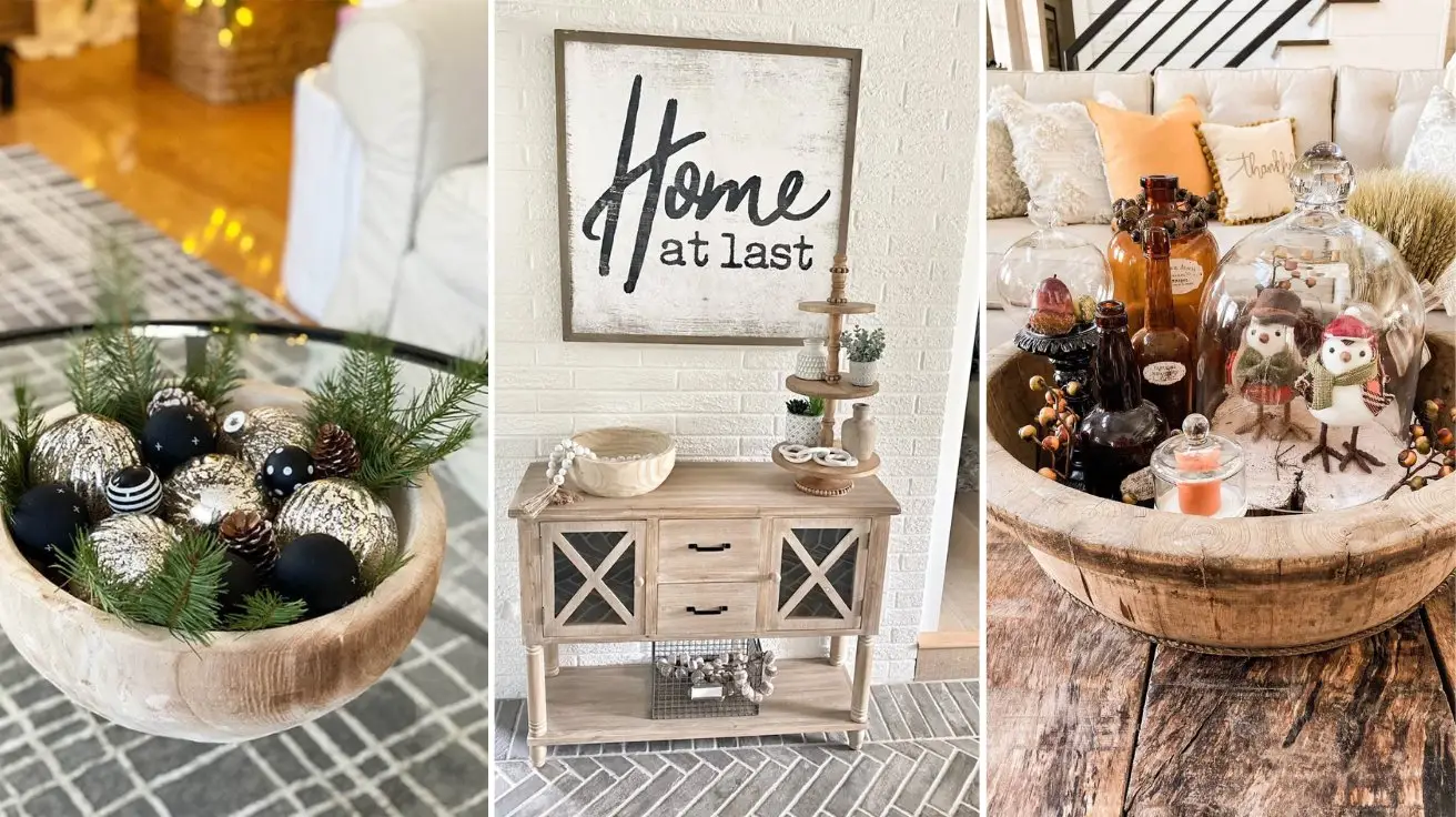 Wooden Bowls Decor Ideas That Make Every Room Feel Warm and Inviting