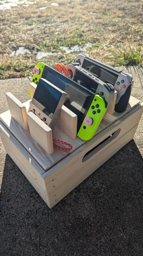 Wooden Charging Station