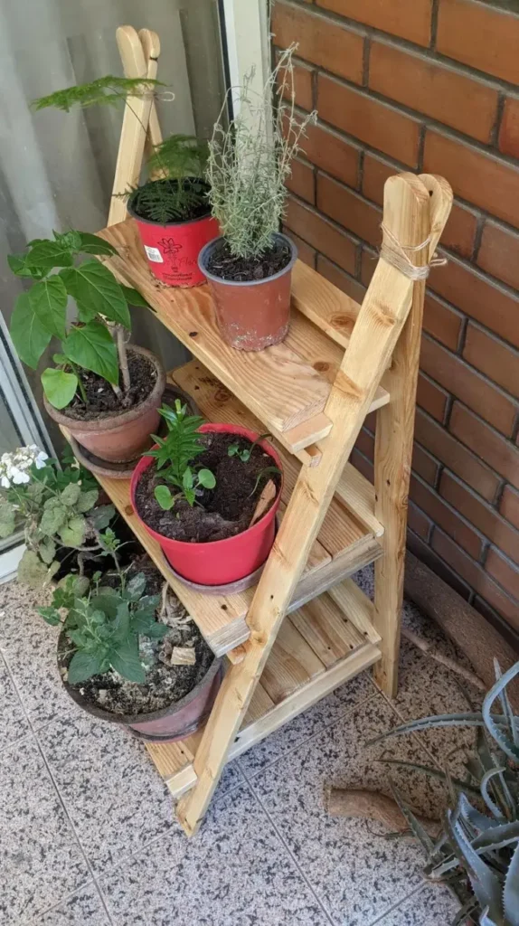 Wooden Plant Stand
