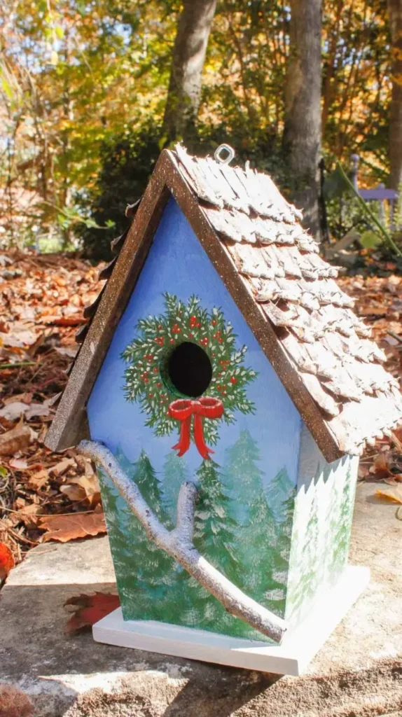 Cute Birdhouse Painting Ideas 