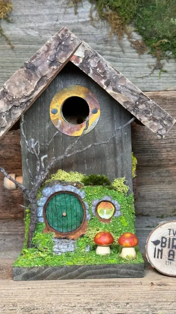 Cute Birdhouse Painting Ideas 