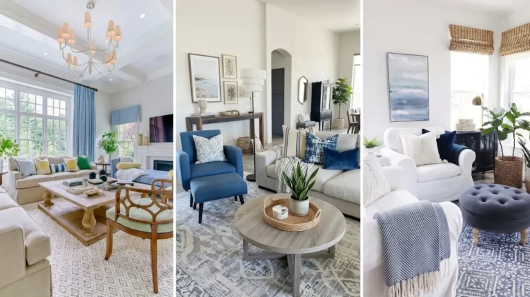 Neutral and Blue Living Room Ideas That Feel Calm, Stylish, and Timeless