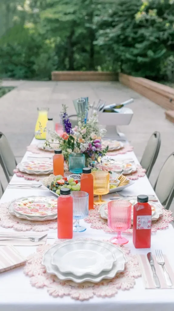 Outdoor Table Decor Ideas