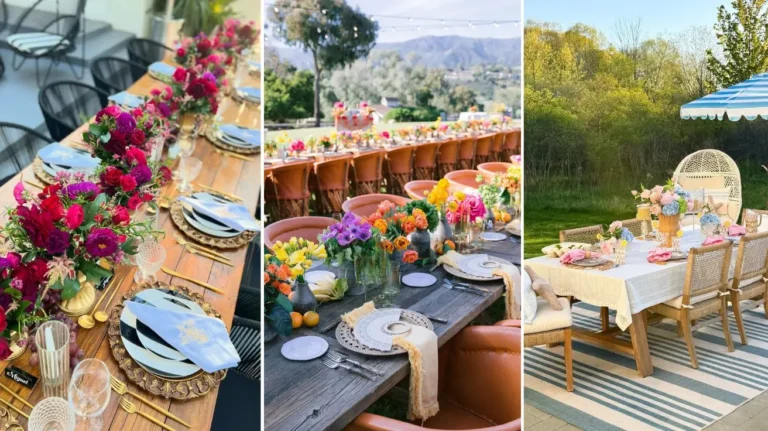 Outdoor Table Decor Ideas That Turn Every Meal Into a Beautiful Experience