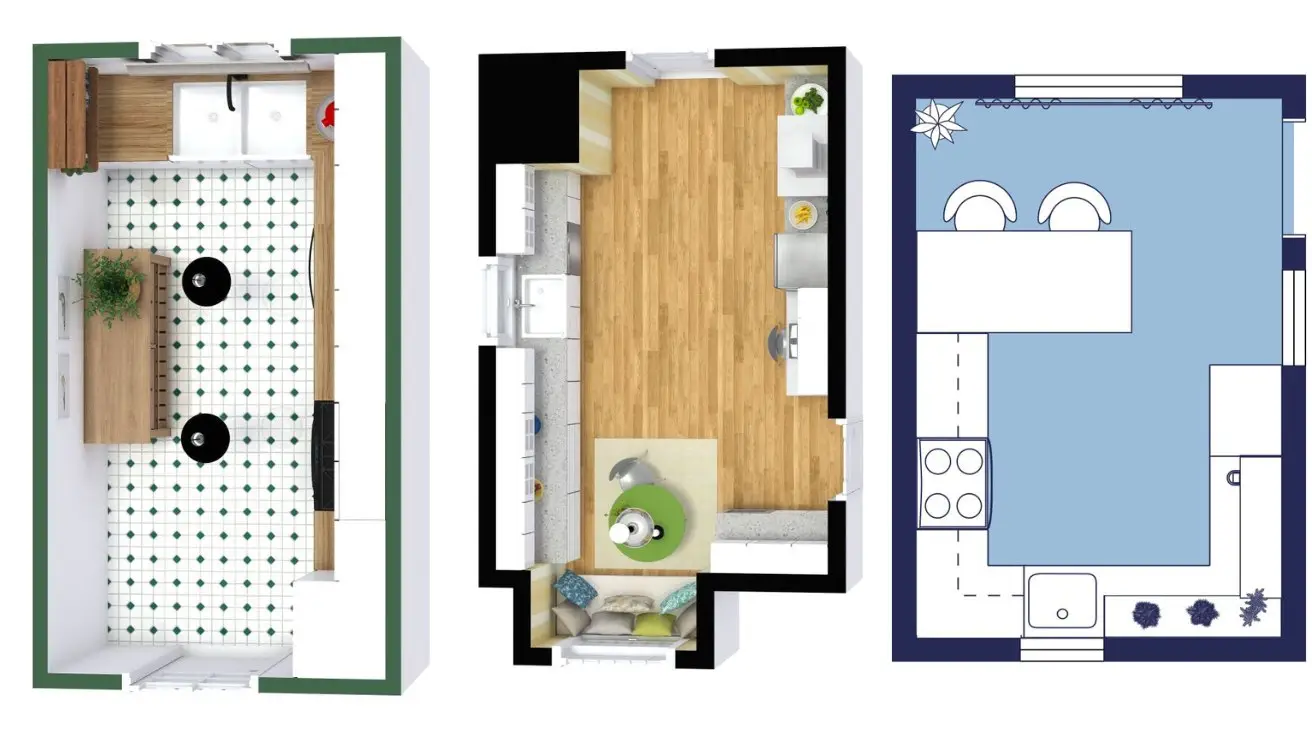 Smart Kitchen Layout Plans for Modern Homes (5)