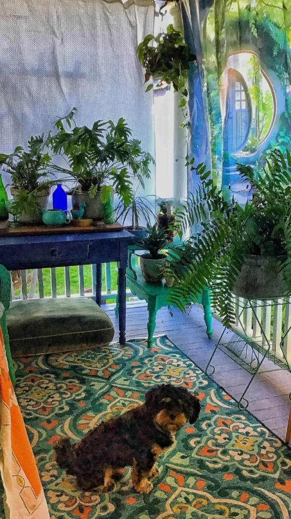 Long Front Porch Decorating Ideas