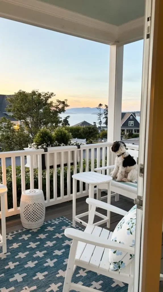 Long Front Porch Decorating Ideas