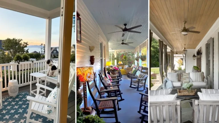 Long Front Porch Decorating Ideas That Instantly Make a Home Feel Warm and Welcoming