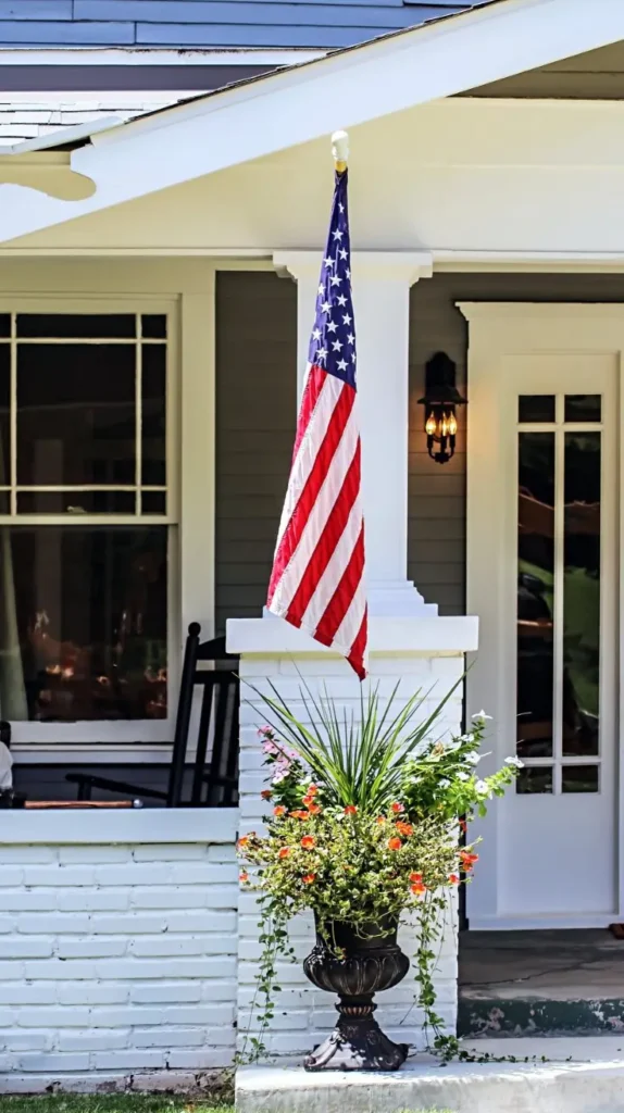 Patriotic Porch Ideas 