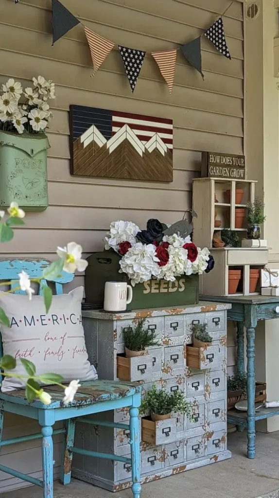 Patriotic Porch Ideas 