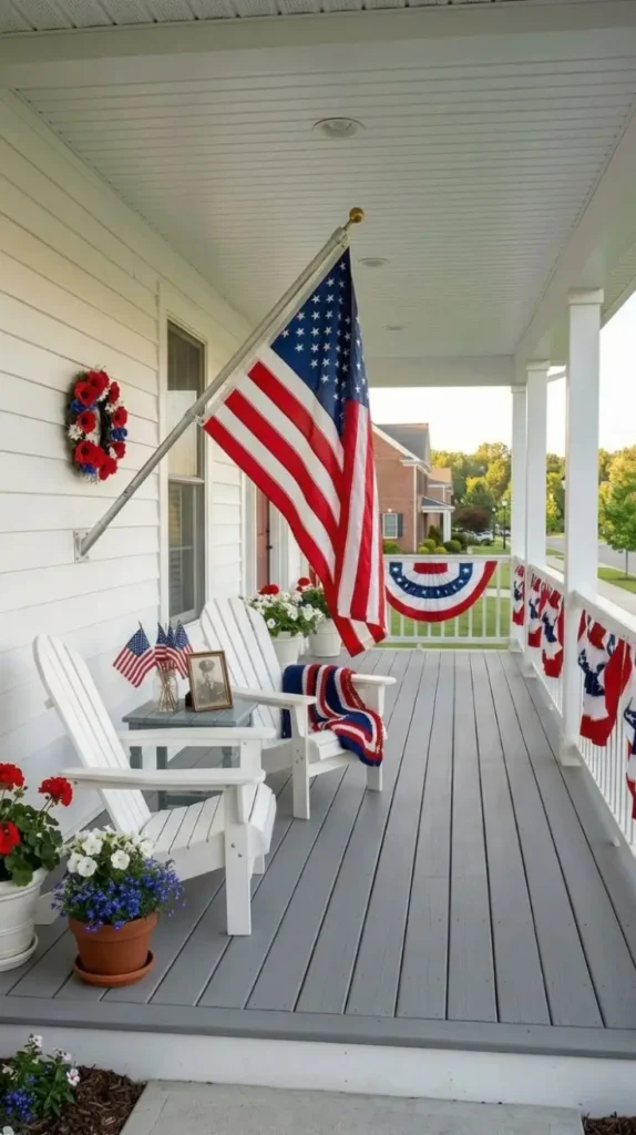 Patriotic Porch Ideas That Bring American Pride Right to the Front Door

