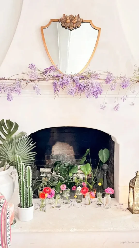 Summer Mantle Decor Ideas 