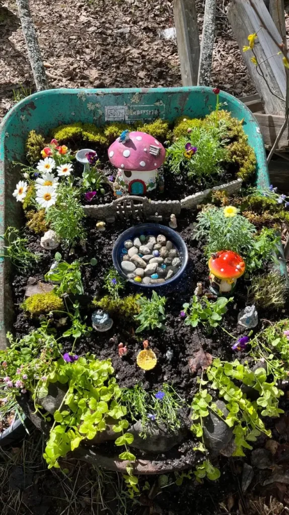 Wheelbarrow Decor Ideas That Turn Any Yard Into a Charming Outdoor Escape

