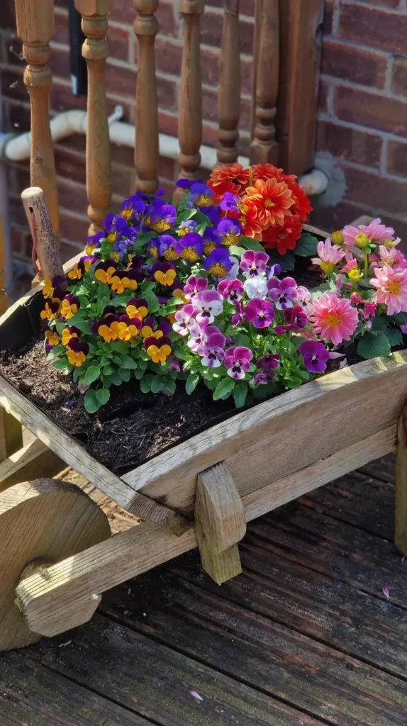 Wheelbarrow Decor Ideas
