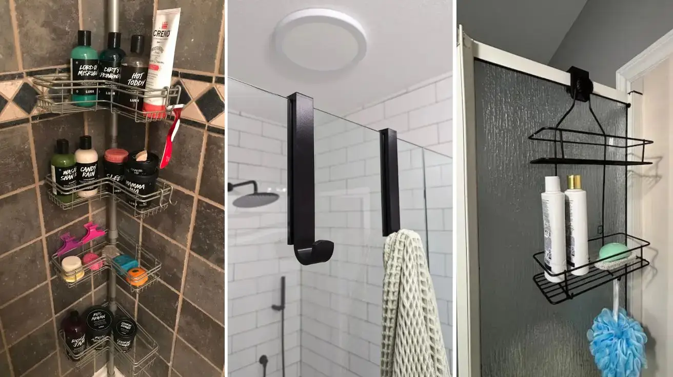 Shower Organization Ideas That Make Every Bathroom Feel Cleaner and Bigger