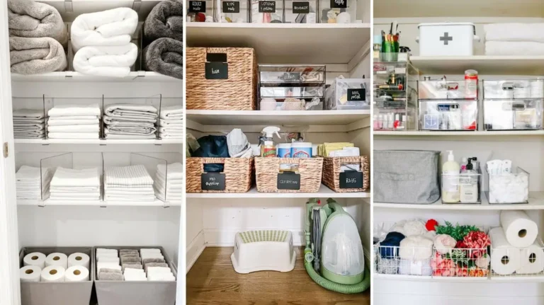 Linen Closet Organization Ideas