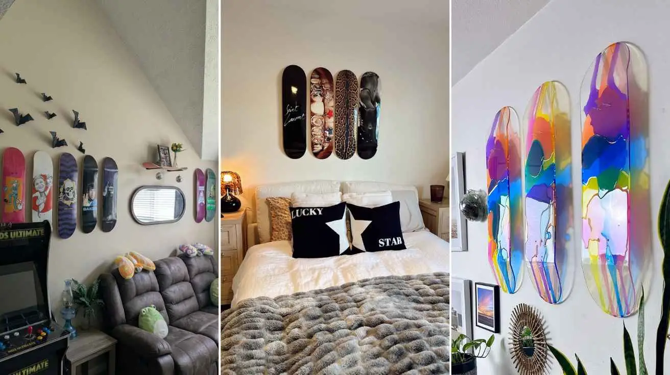 Skateboard Wall Decor Ideas