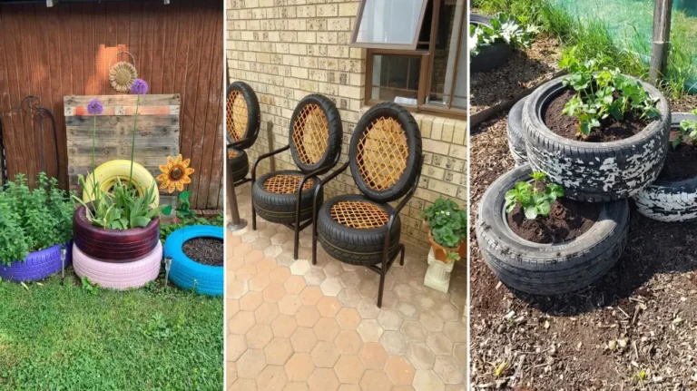 Tire Upcycling Projects T