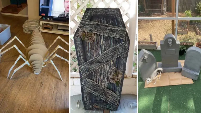 Cardboard Halloween Decorations That Turn Simple Boxes Into Spooky Magic