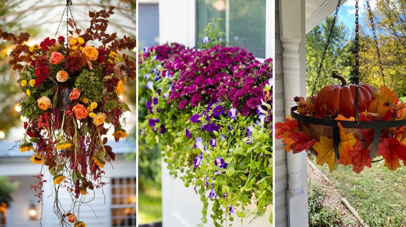 Fall Hanging Basket Ideas