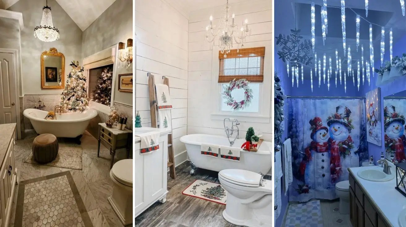 Christmas Bathroom Decor Ideas to Make Your Bathroom Feel Festive and Cozy