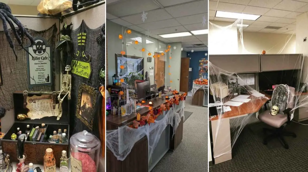 Halloween Cubicle Decor Ideas